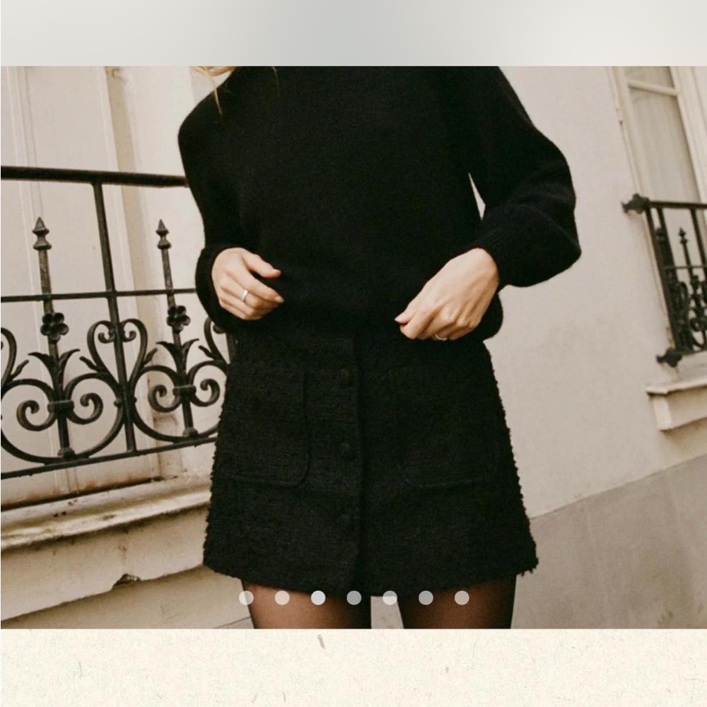 Chic Black  Skirt